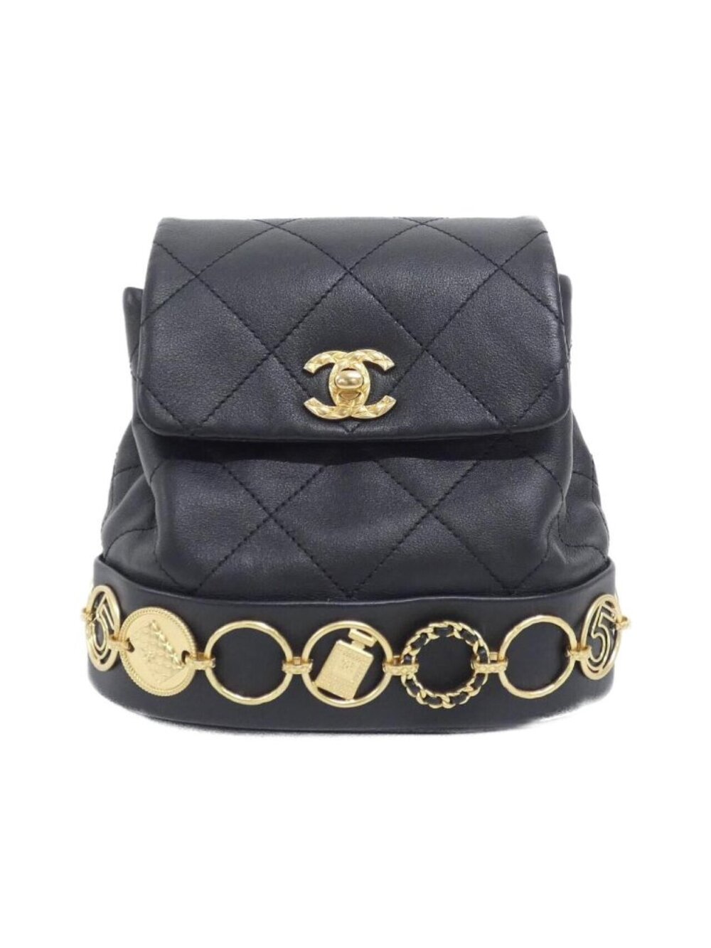 Chanel Backpack Sac Black
